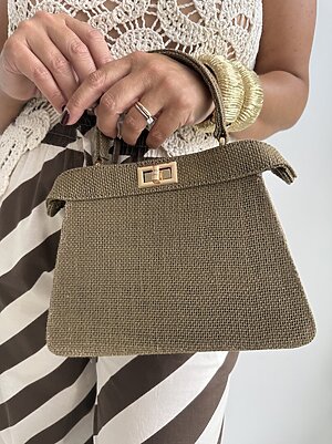 Bag TRAPEZIO marrone