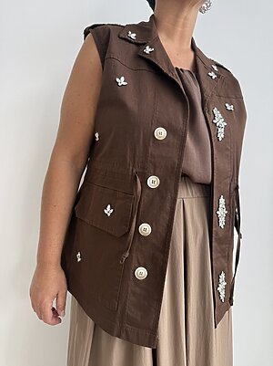 Gilet tecnico gemme luce