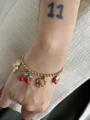 Bracciale fragola ciliegia red
