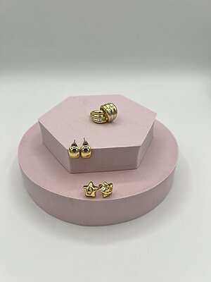 Orecchino Set Tris oro
