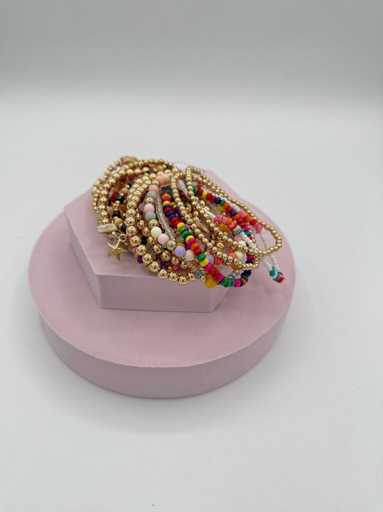 Bracciale millegiri multicolor 