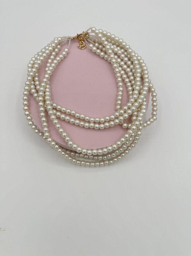 Collana perle 4fili 
