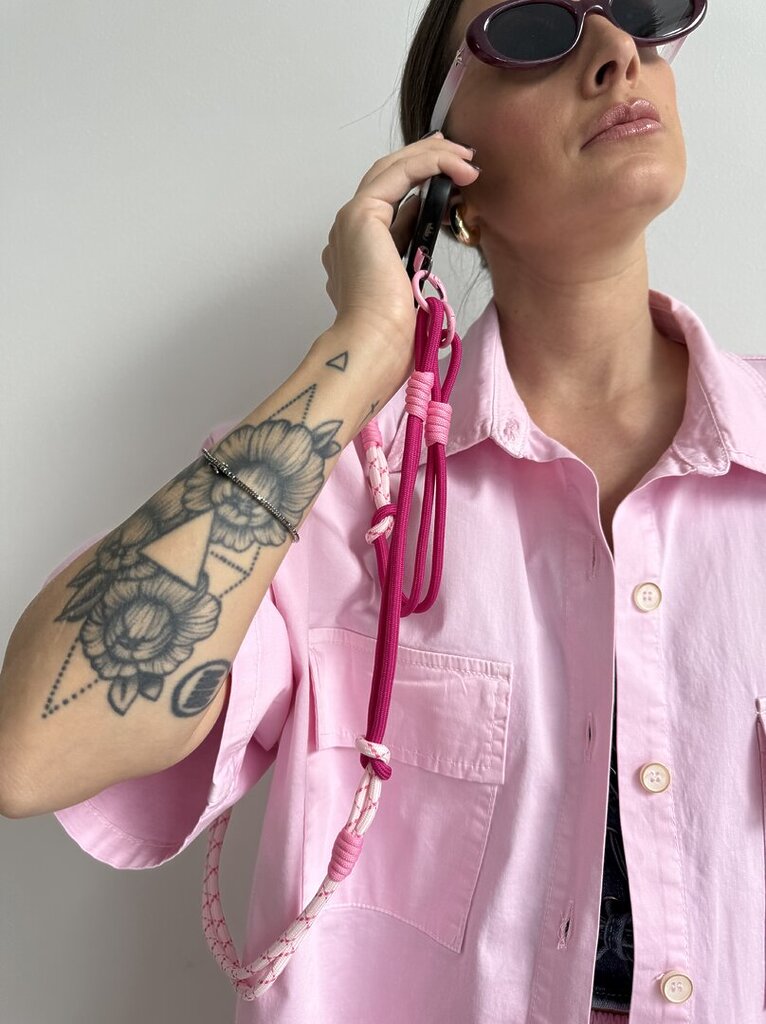 Cordino cellulare fuxia ros 