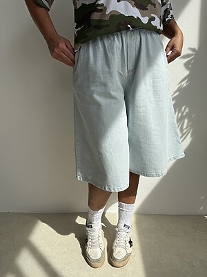 Set Bermuda Denim Chiaro