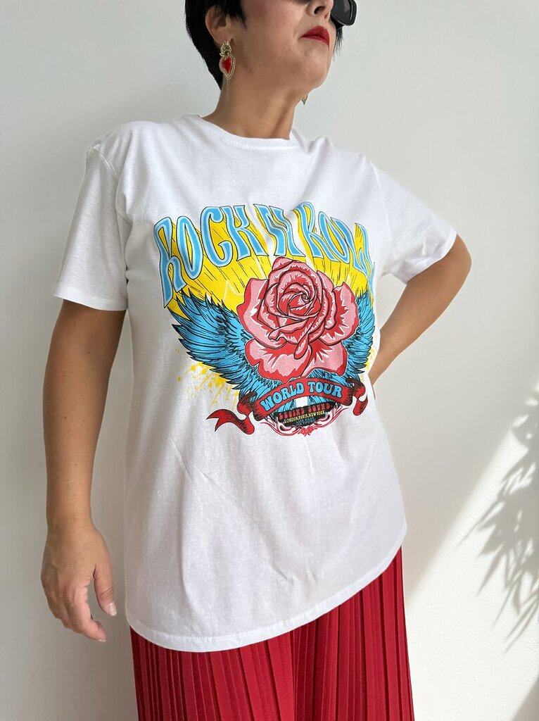 Ts RockOnRoll - Bianco 