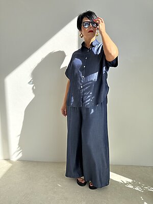 Set KARLA DENIM panta camicia