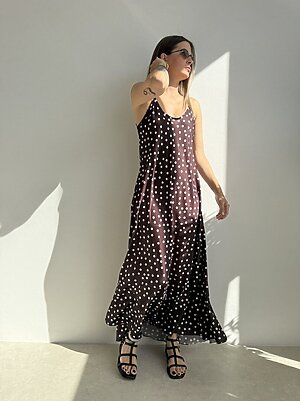 Abito SATIN pois