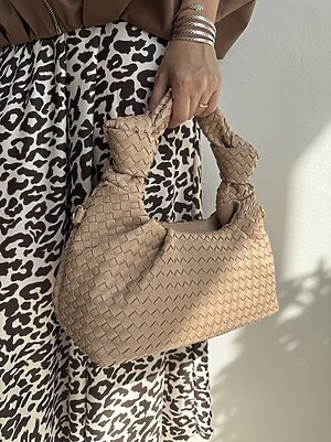 Bag VENETA intreccio nocciola