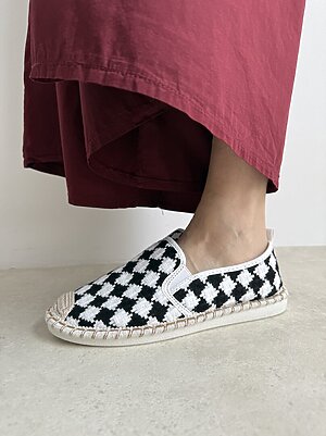 Espadrillias rombi black