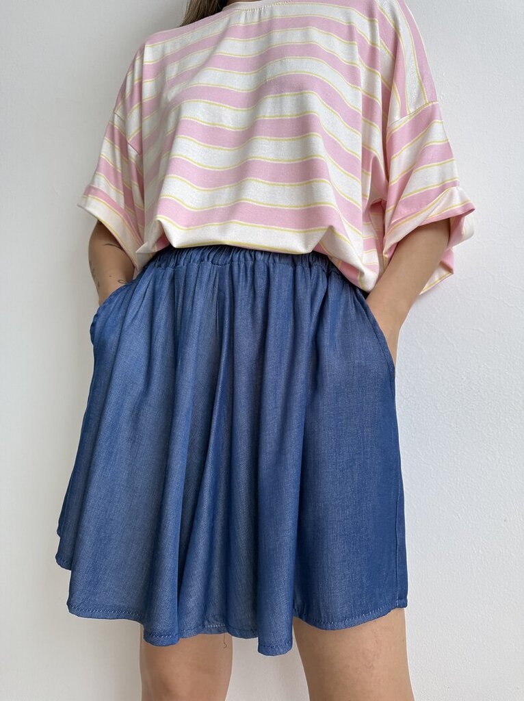 Short farfalla FRANCY - light blue 