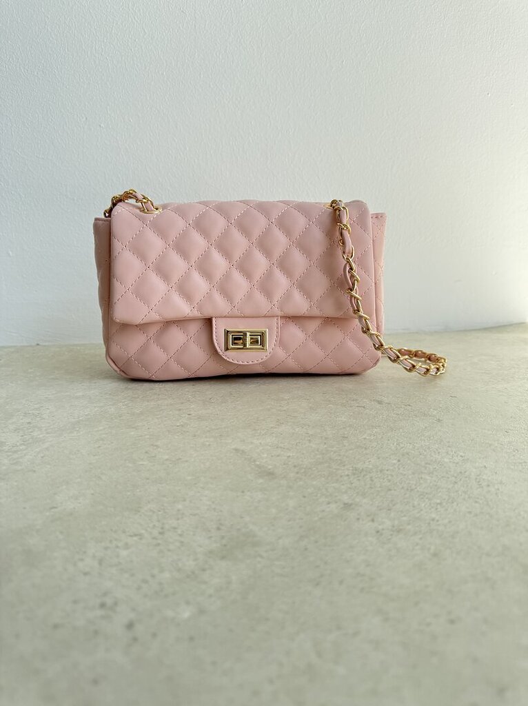 Borsa PARIS trapunto large rosa 