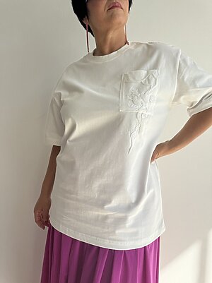 TS cotton tasca perline