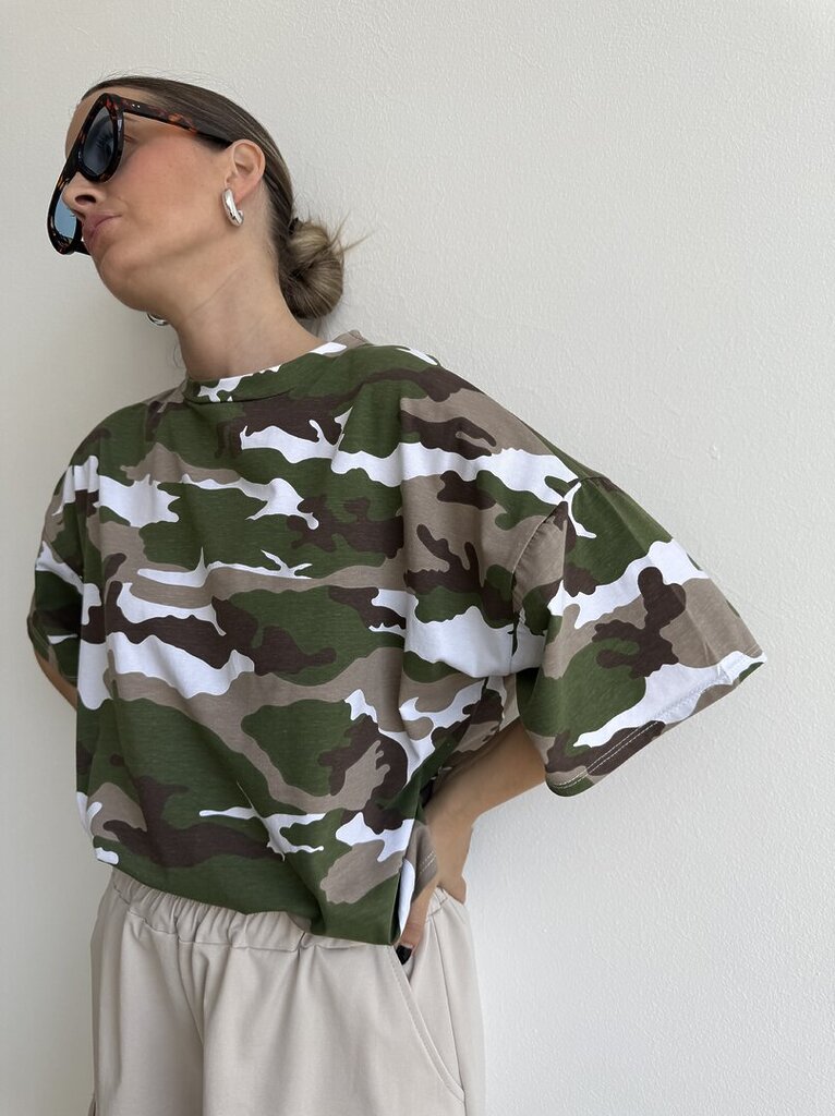 Ts scatola fantasia camouflage - Bianco 