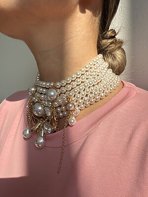 Chocker perle bijoux