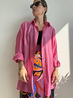 Camicia over velata
