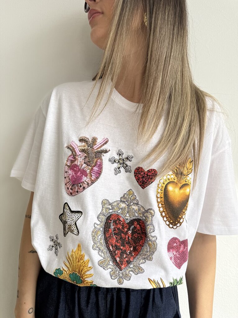 Ts cuore - Bianco 